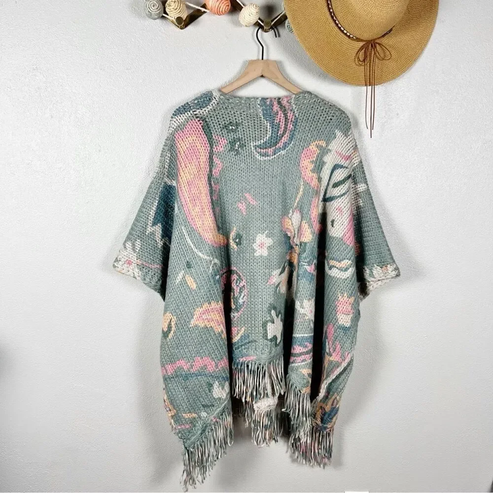 Anthropologie floral braided